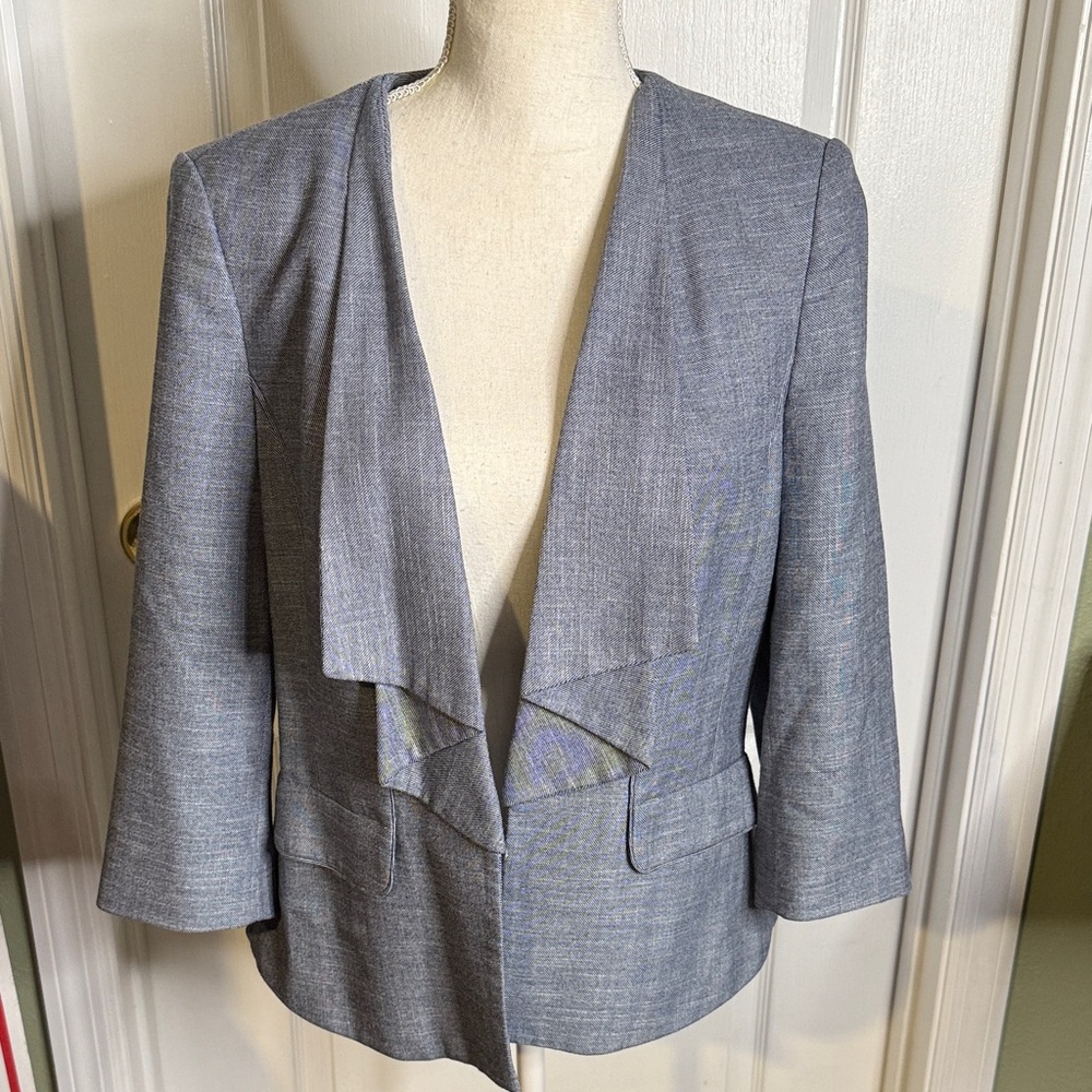 WHBM Blue Blazer - 12